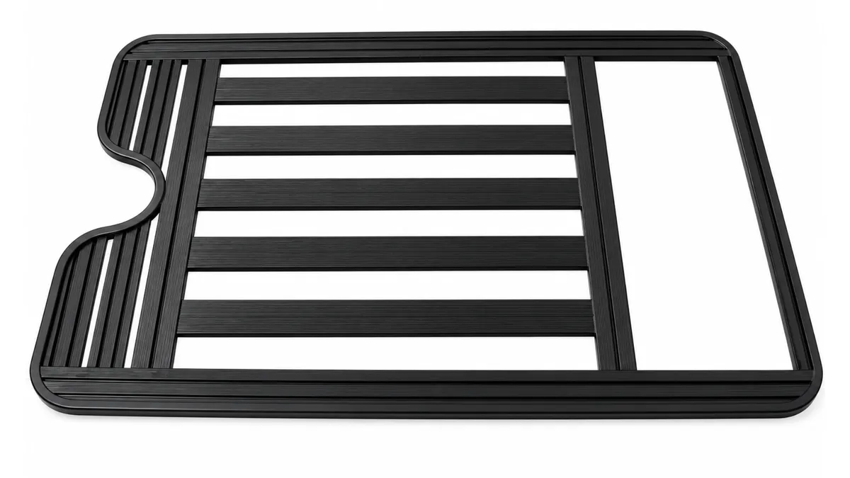 T2 Traveller Aluminium Roof Rack Platform Matte Black Cargo Carrier 2025+