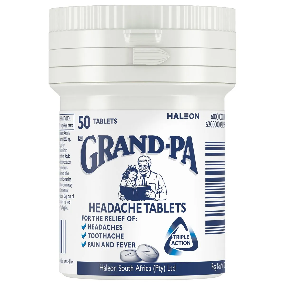 Grand-Pa Headache Tablets 50 Tablets