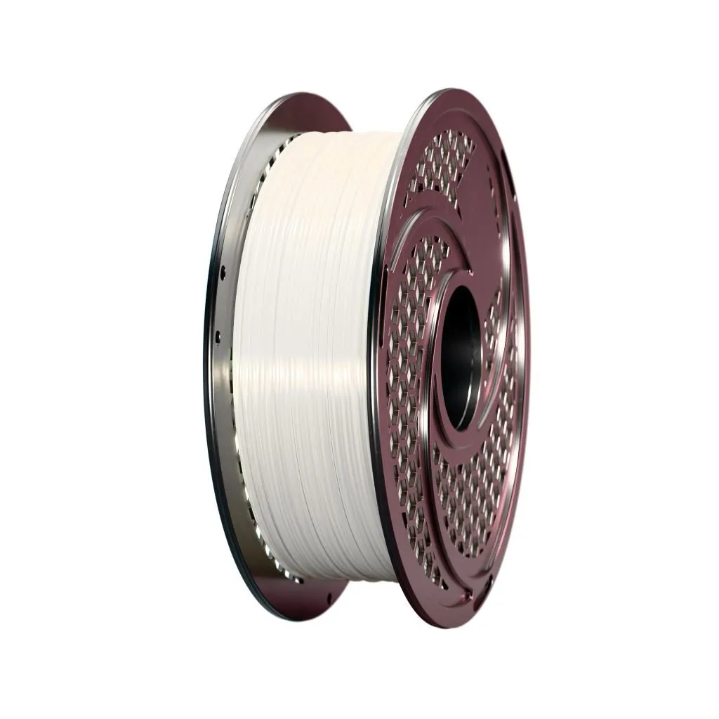 Silk PLA+ Pearl White 3D Printing Filament 1kg, 1.75mm