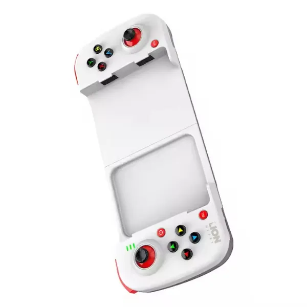 LH Handheld Mobile Game Controller Compatible with iPhone Android iPad - White