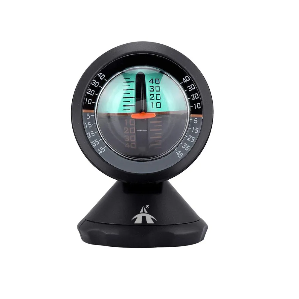 ALANES Car Slope Meter Dashboard Slope Meter for Car Boat Ship