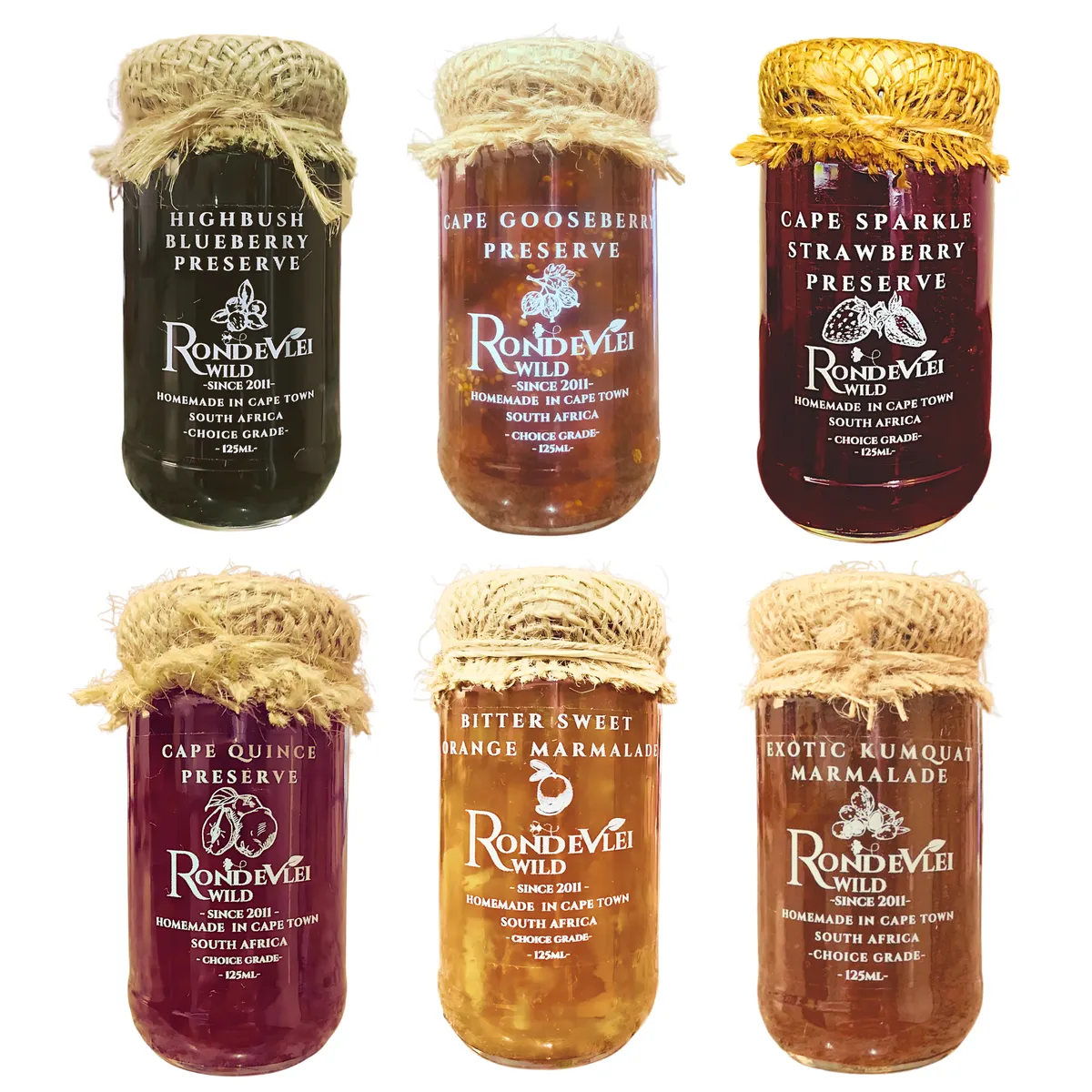 Rondevlei Wild Artisan Fruit & Marmalade Value Pack