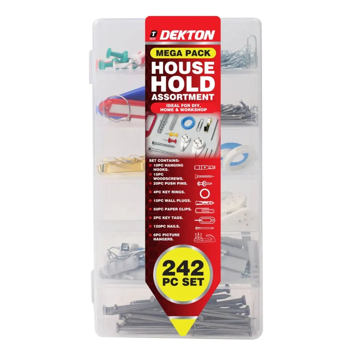Dekton 242 Piece Household DIY Kit