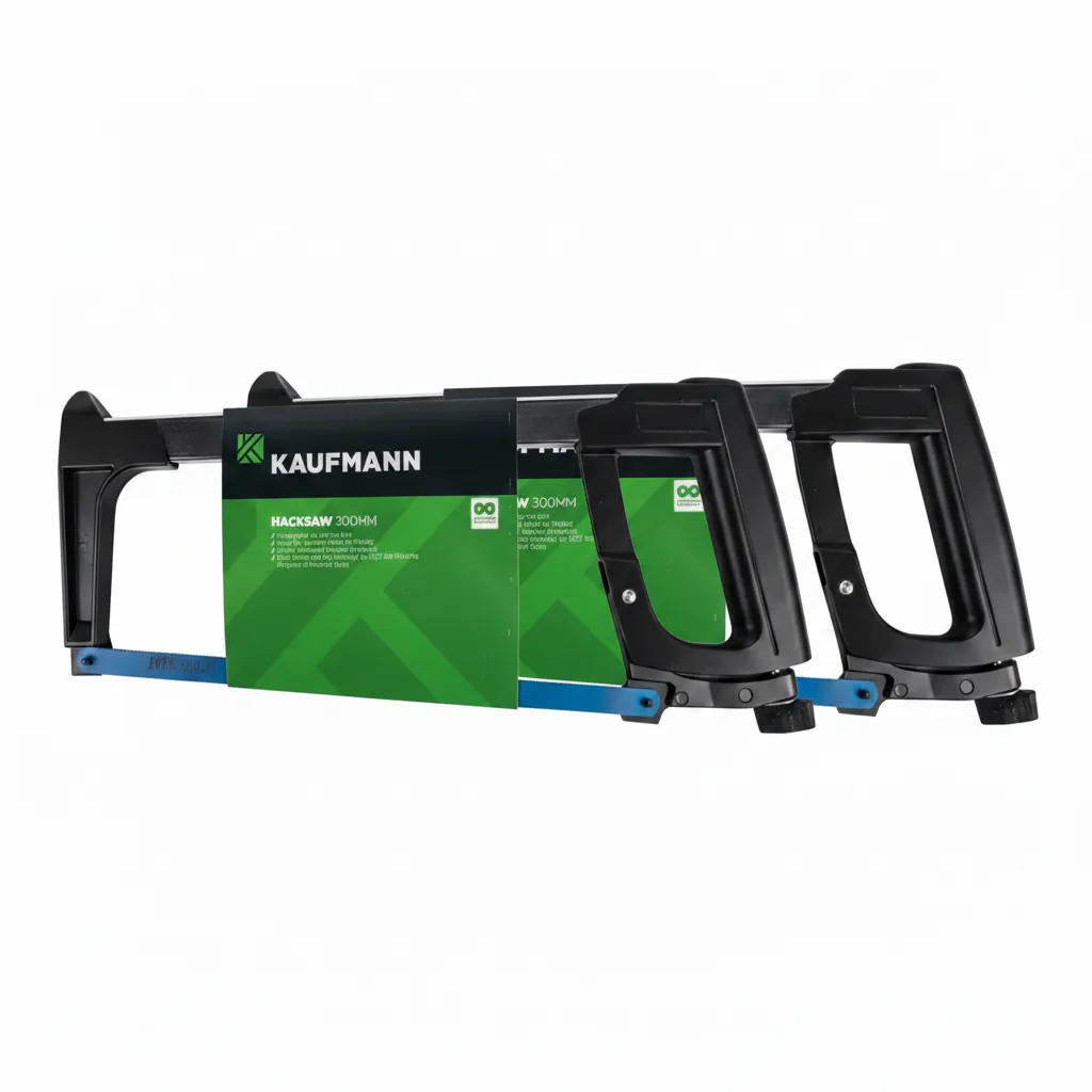 Kaufman 300mm Hacksaw with Comfortable Grip for DIY Cutting Tasks - 2 Pack