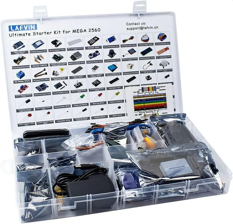 Arduino - Ultimate Starter Kit for Arduino Mega 2560 Rev 3
