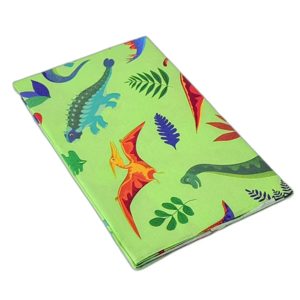 Dinosaur Party Tablecloth - Paper - Party Supplies - Green - 1pc