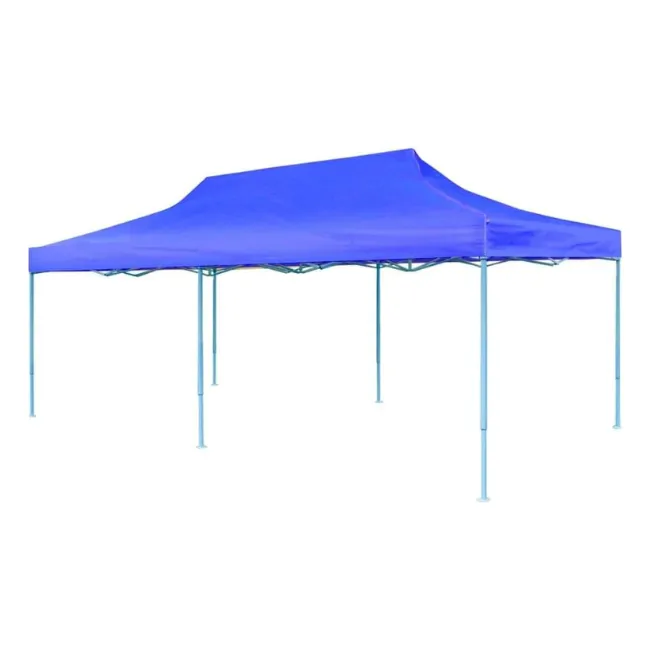 Portable Multi-Purpose Outdoor Tent 3x6m - Shade & Parking Canopy - Blue