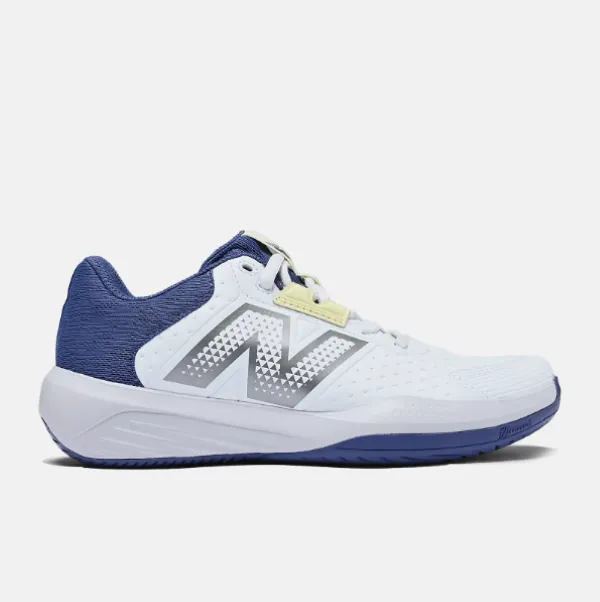 New Balance Women's 696 V6 Tennis Shoes - White/Dream State/Parchment