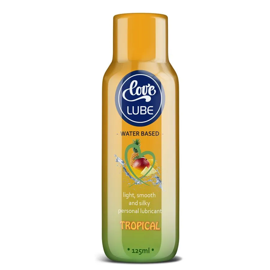 Love Lube New Bigger Bottle 125ml Sex Lubricant (Tropical)