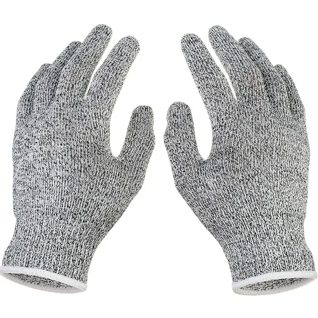 Cut Resistant Gloves High Performance Level 5 Protection Kitchen Outdoor.