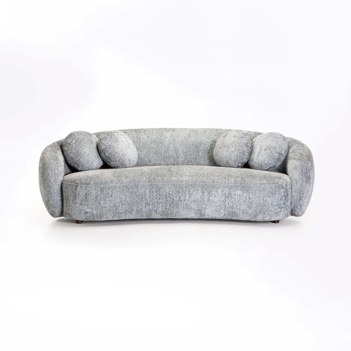 Halo Fabric 3.5 Seater Couch - Grey