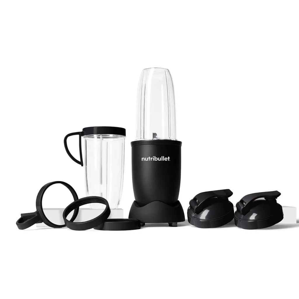 NutriBullet Pro 900W High Speed Blender (11 Piece) - Matt Black