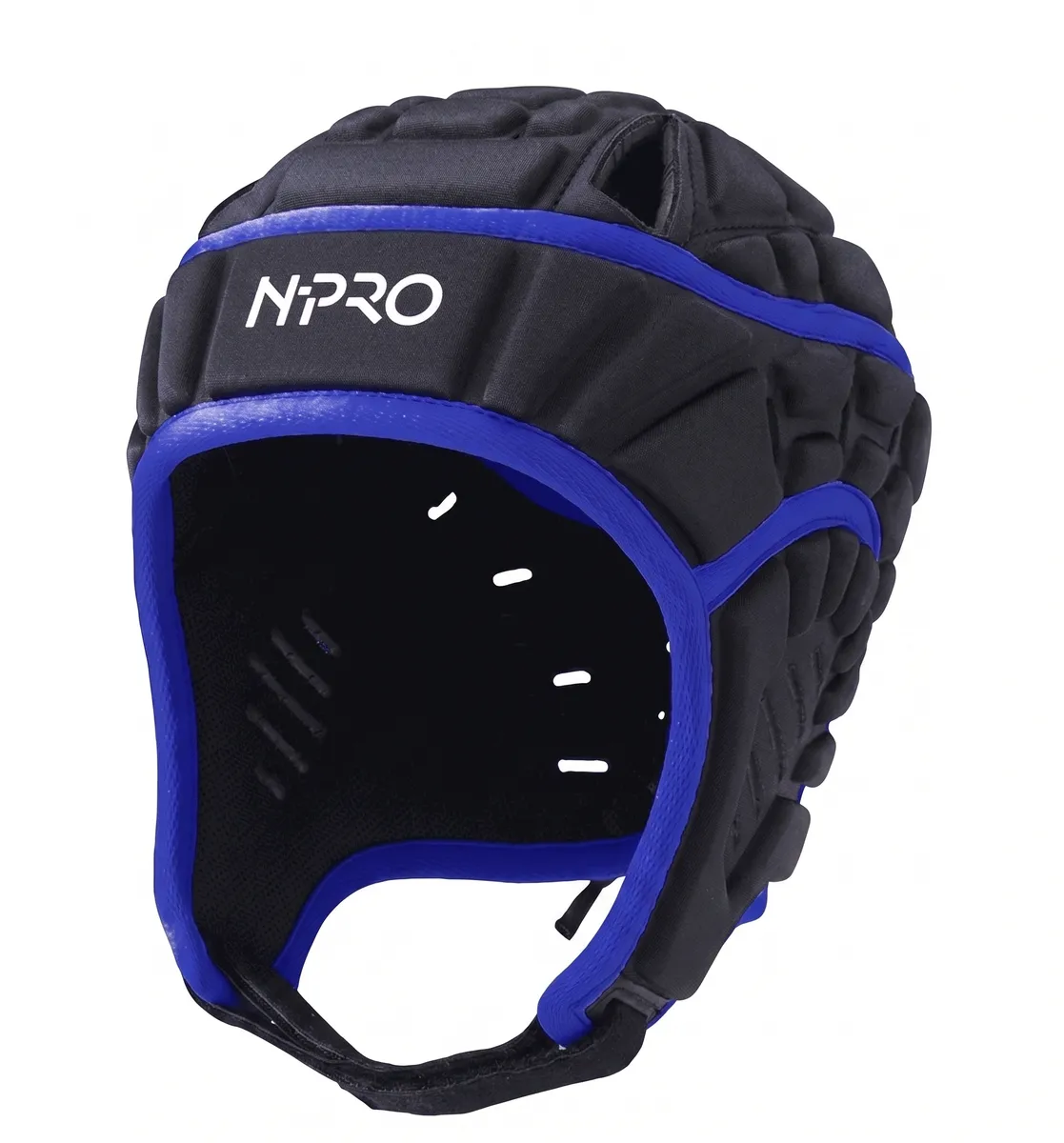 N-PRO Rugby Headguard - Adult Large - Blue