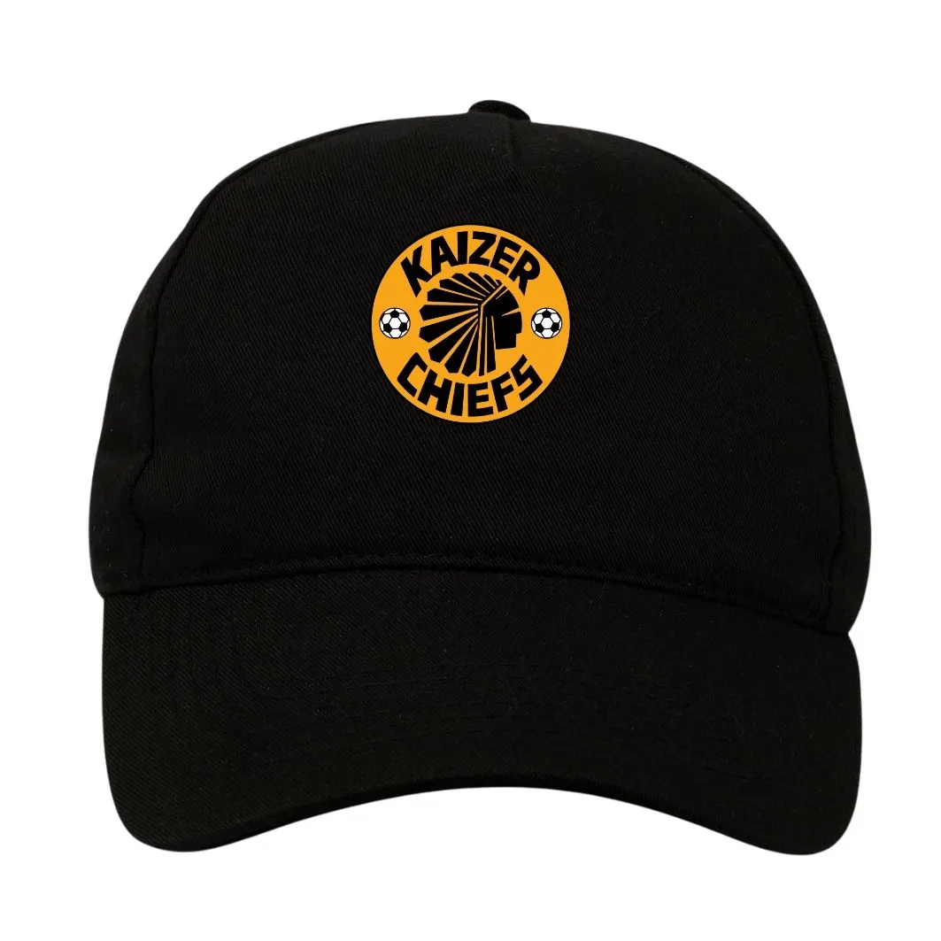 Kaizer Chiefs 5 Panel Cap - Black