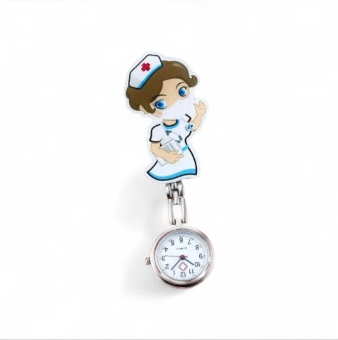 Nurse Watch Carton Clip - Blue