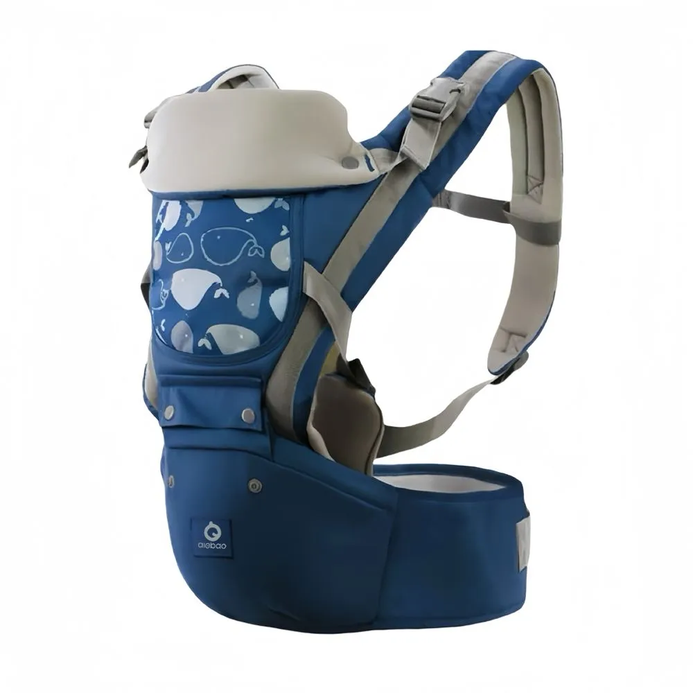 Ergonomic Baby Hip Seat Carrier, Newborn to Toddler Baby Carrier/Baby Sling - Blue