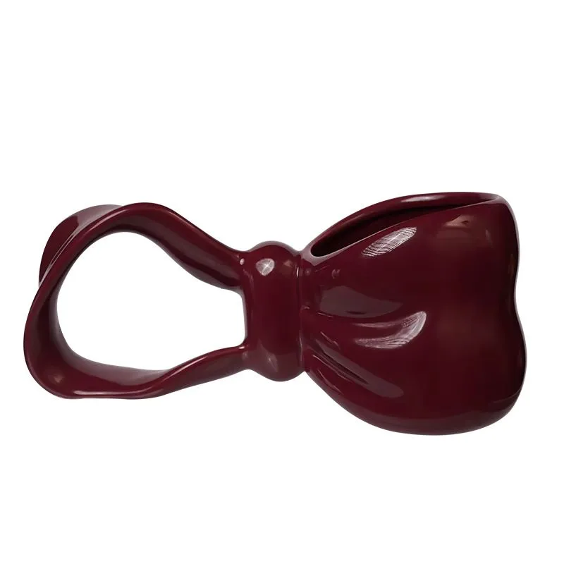 Creative and Unique Bow-shaped Long-handled Cup