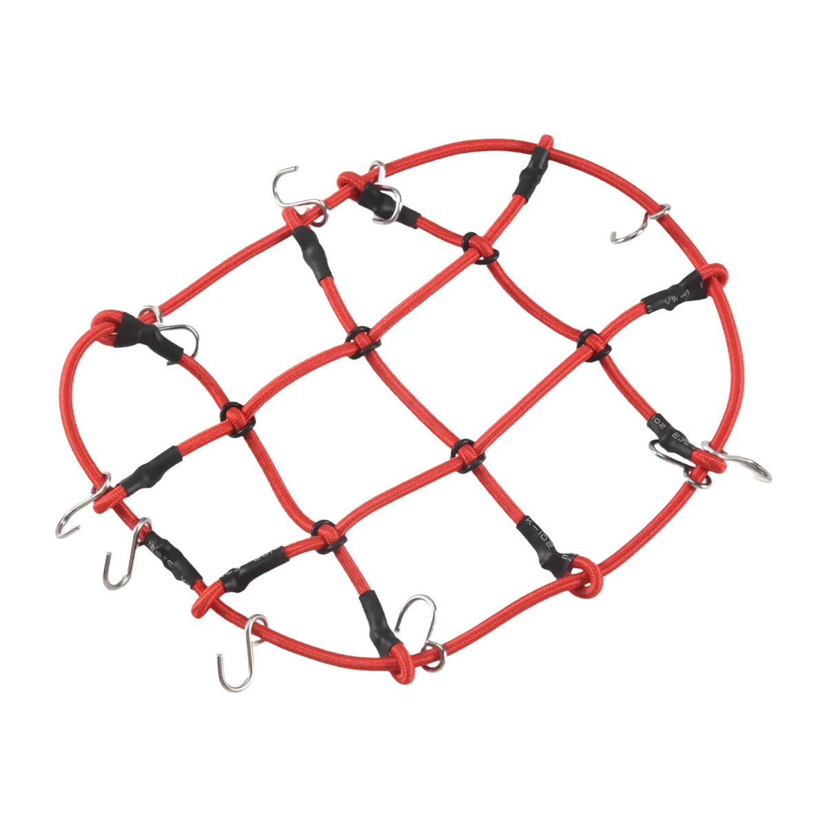 RC Car Parts Accessories Elastic Luggage Net for 1/12 MN D90, Red