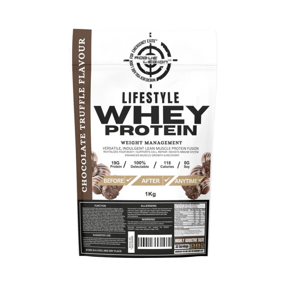 Rogue Legion Lifestyle Whey Protein - 1kg - Chocolate Truffle