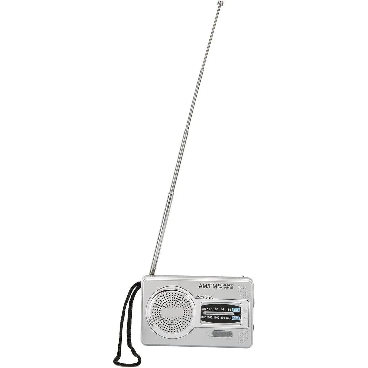 Portable AM FM Radio Battery Operated Radio Long Range Reception Loud
