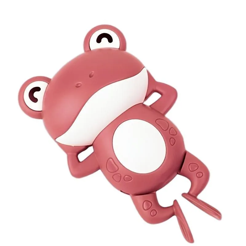 Baby Frog Bath Toy for Water Play - Perfect Gift for Infants 0-3 red