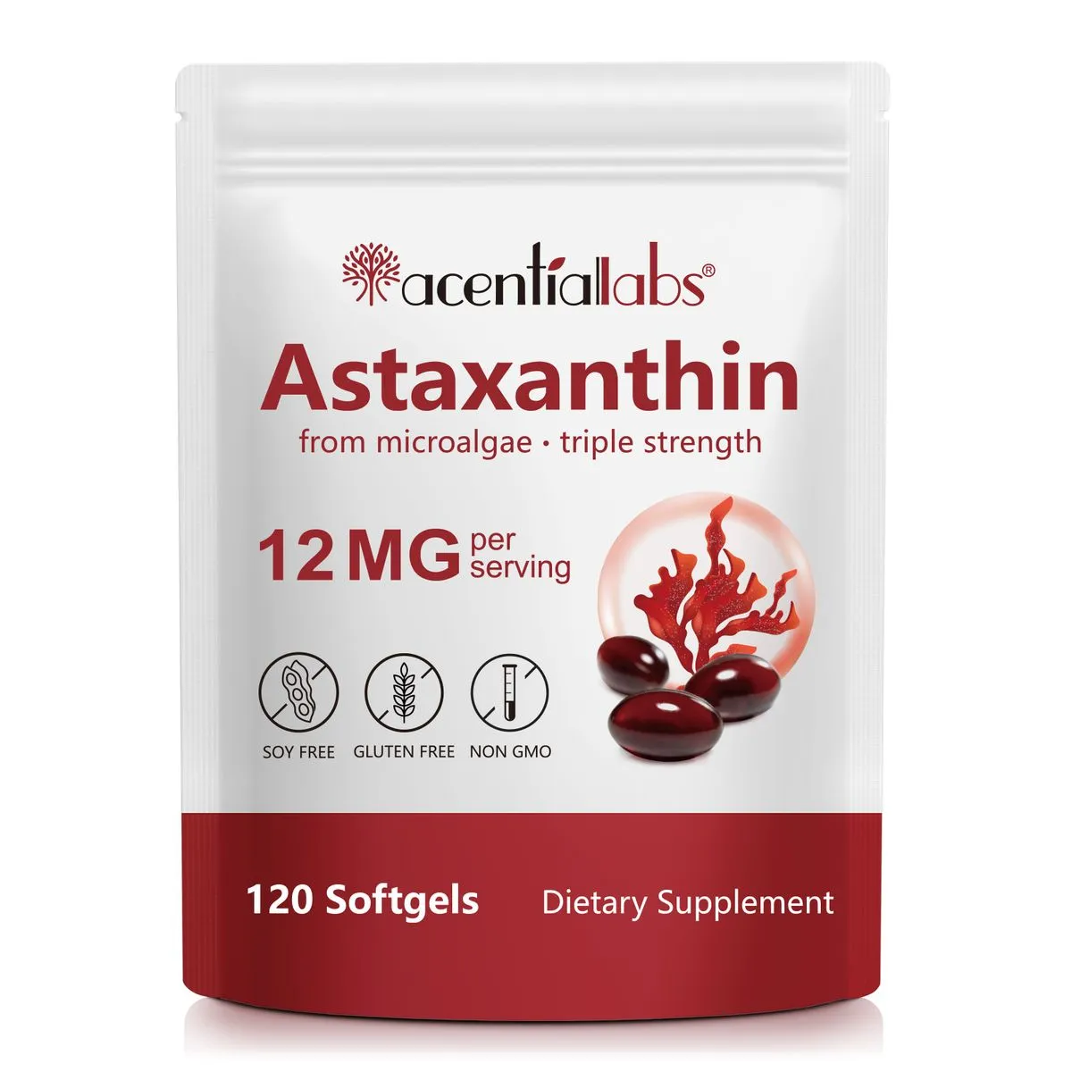 Acentiallabs Astaxanthin Capsules 120P