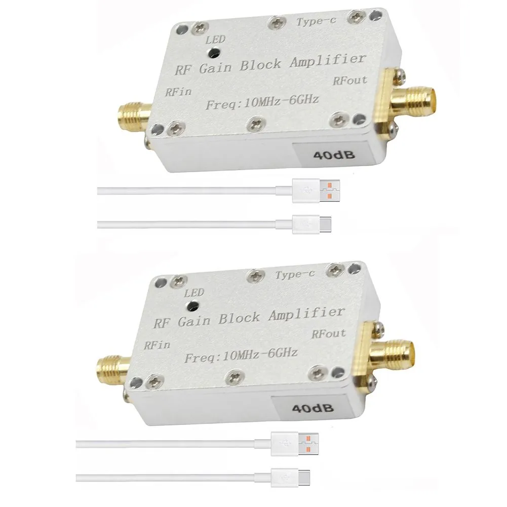 40dB RF Gain Amplifier 433M 1.2G 1.5G 2.4G 5.8G Receiving Amplifier