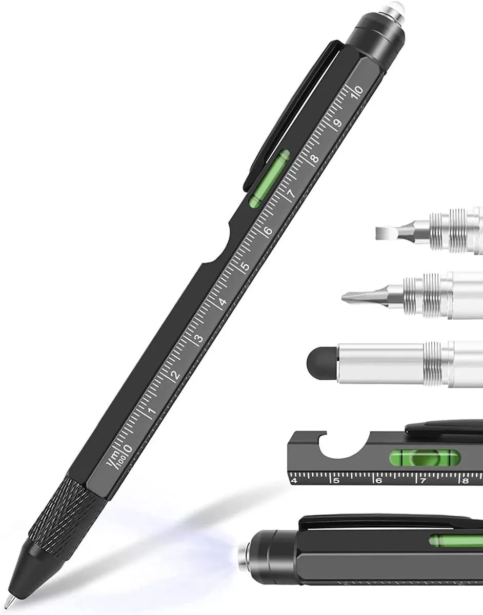 9 in 1 Multitool Pen, Cool Gadgets for Men, Gifts for Dad