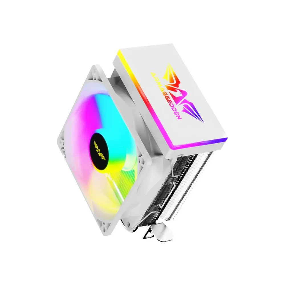 Armaggeddon Blizzard 1 RGB CPU Cooler - White