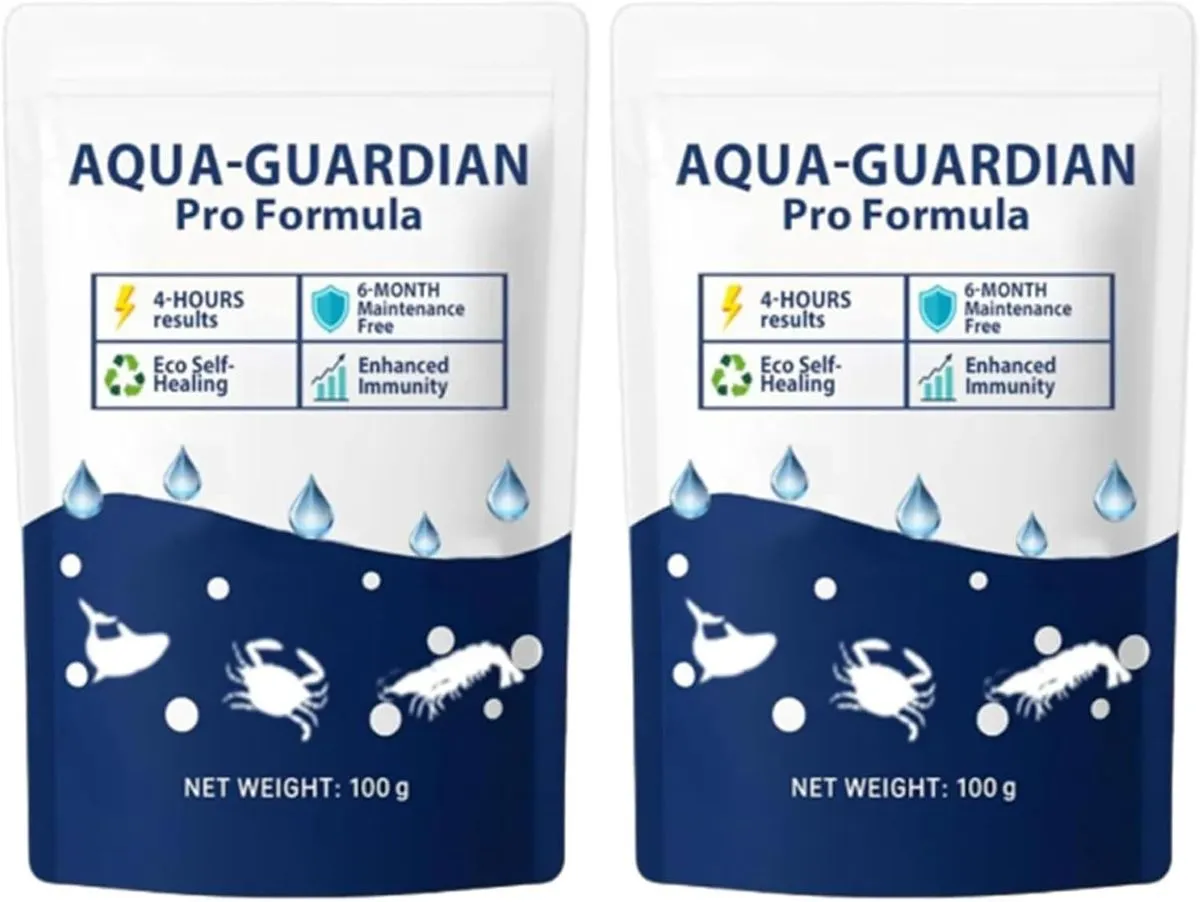 Pond And Aquarium Water Care Powder 100g 2 Pack