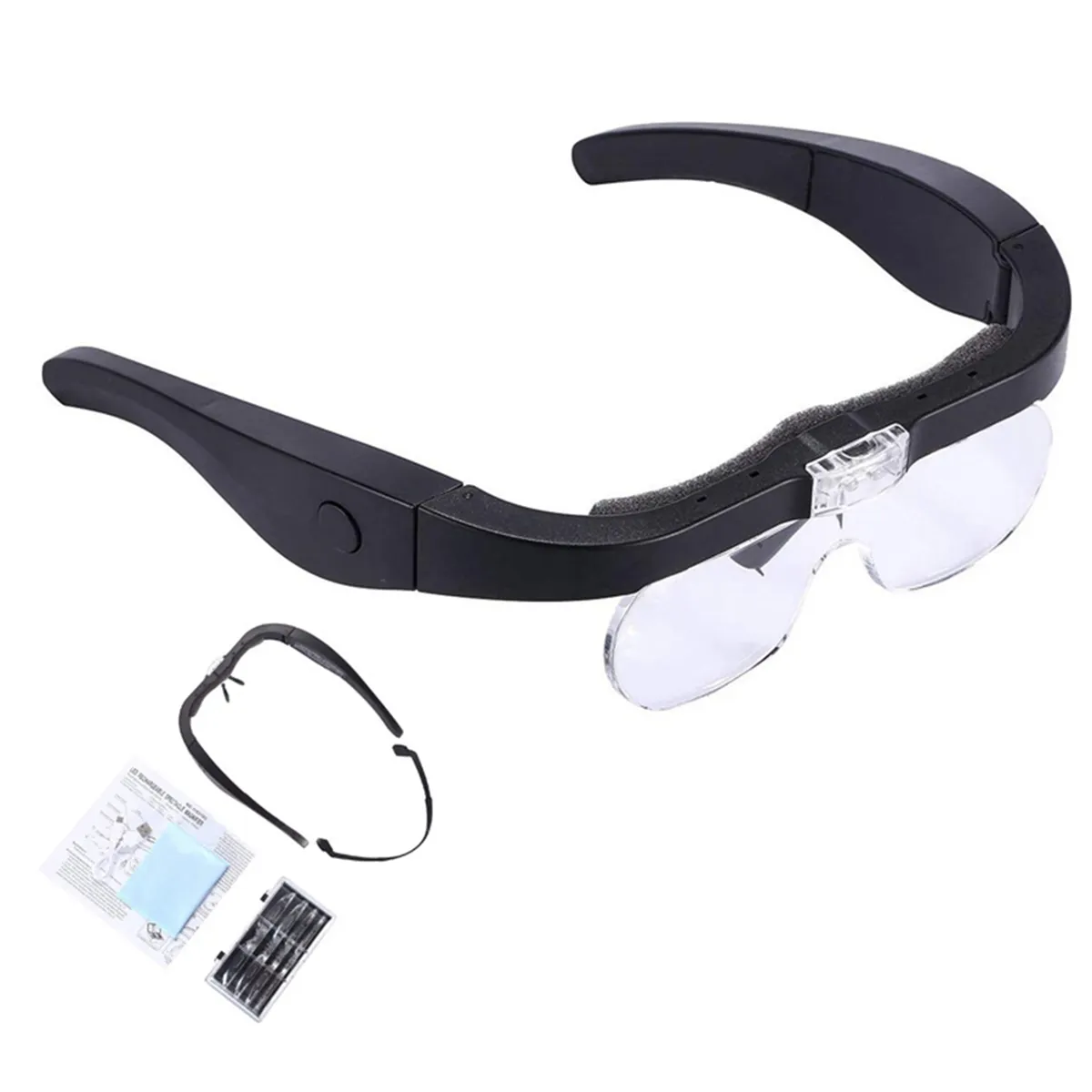 Rechargeable Magnifier Eyeglass Magnifier For Reading And Hobbies