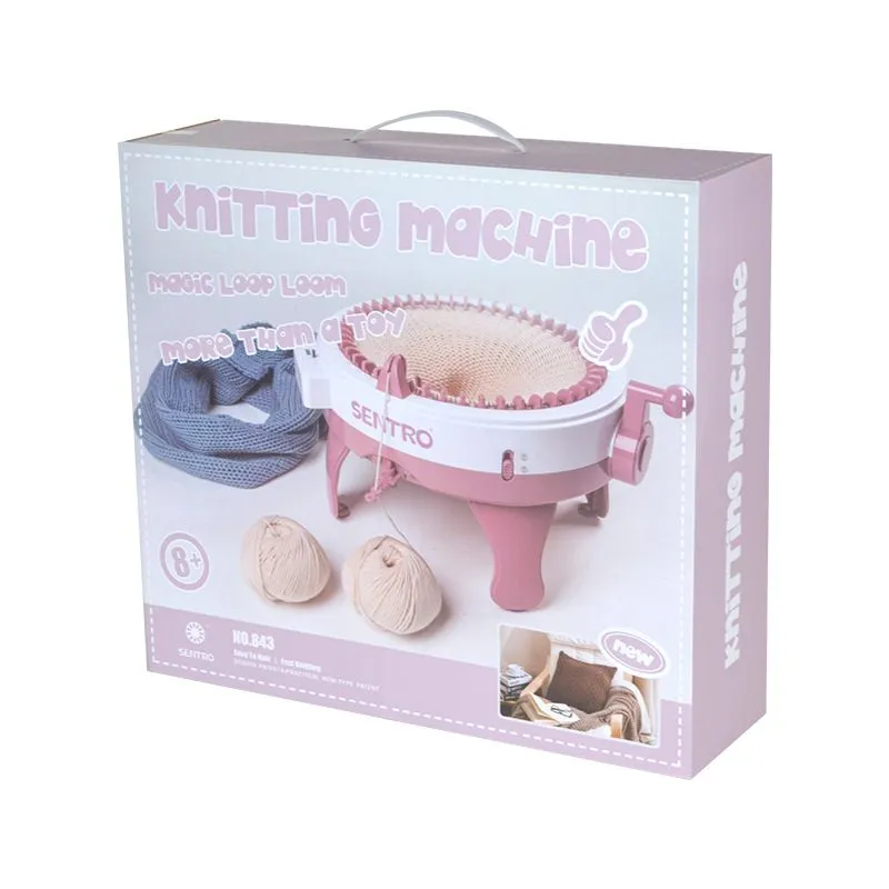 DIY knitting machine 48 needles large star cylinder knitting wool machine