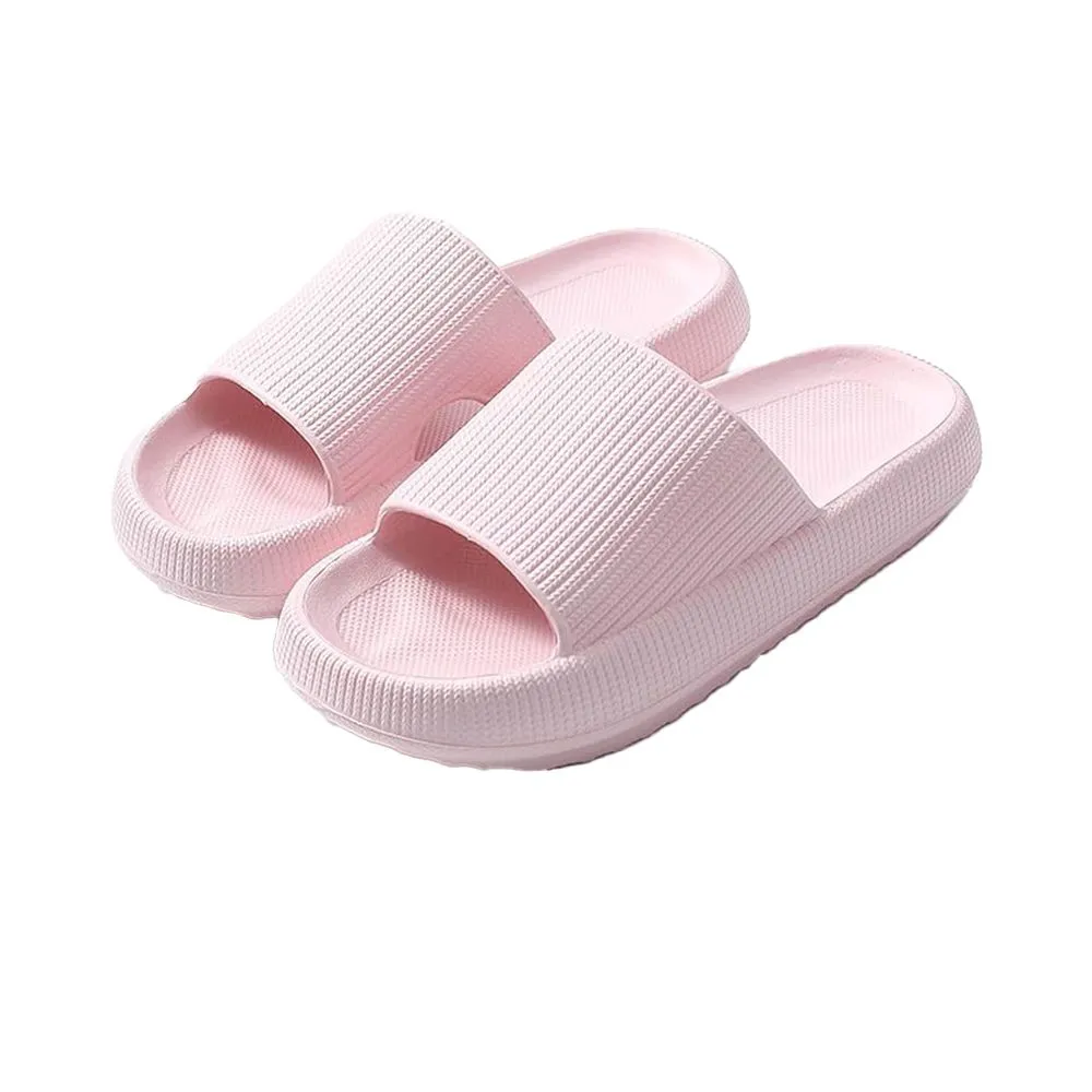 Cosy Wonmen Cloud Shoes Pillow Slippers Pink