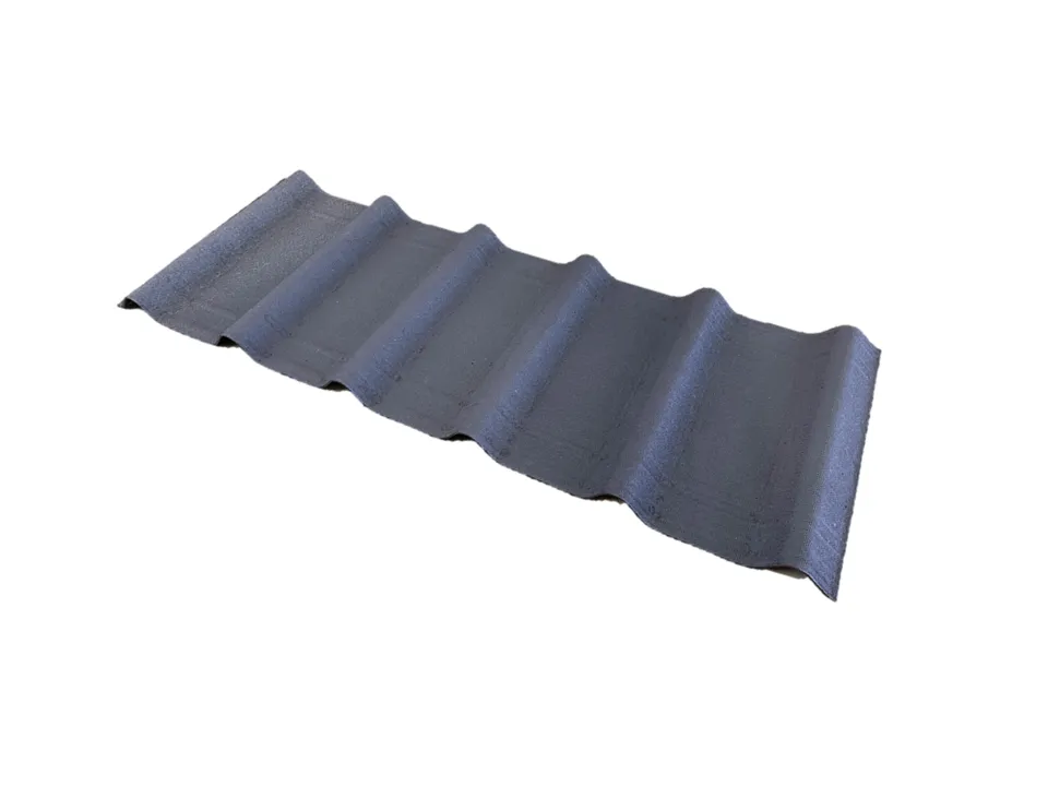 Onduvilla Shaded Grey Roof Tiles 1060mm x400mm - 3 Pack and Fixings