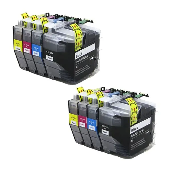 Brother 3719 XL C/M/Y/K Ink Cartridges Twin Pack - Compatible