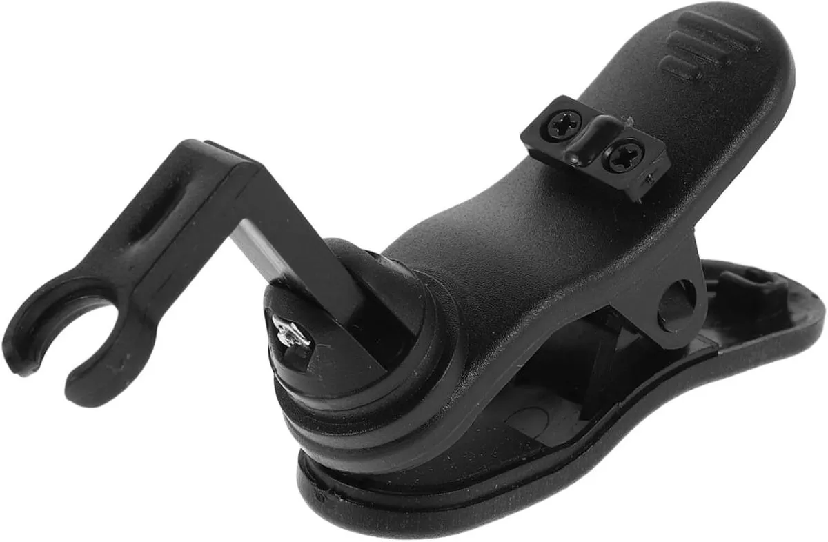 Durable Clip Mic Mount for Wind Instruments Lightweight Accurate Sound Cap