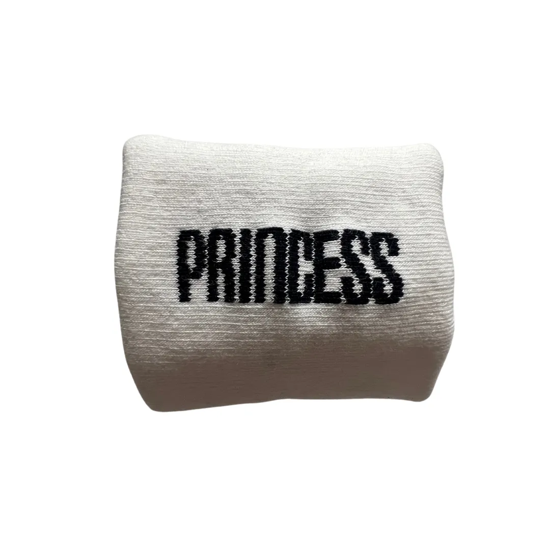 Princess Hockey Sweatband - White