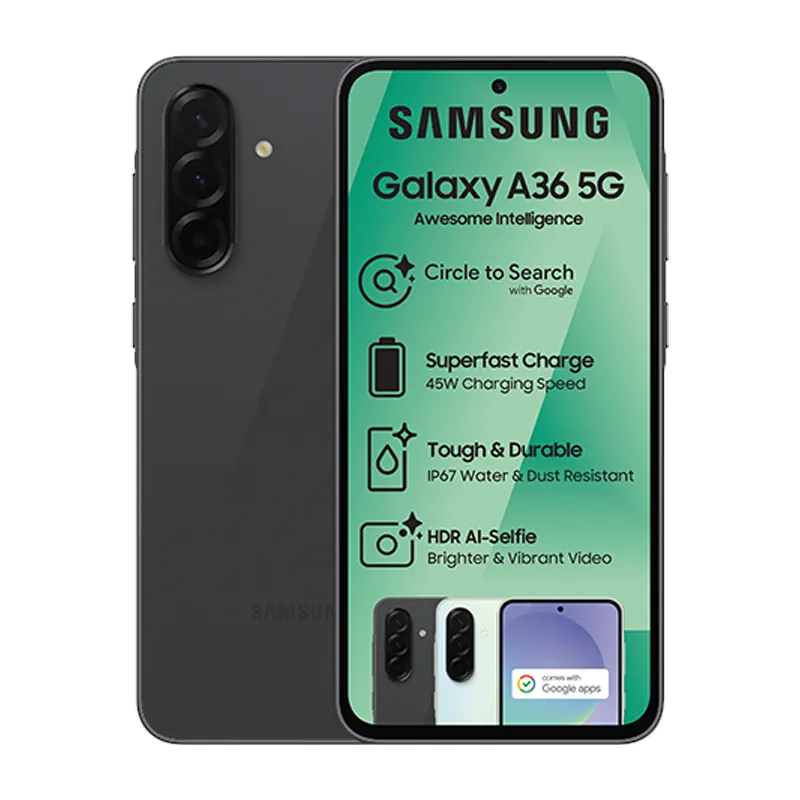 Samsung Galaxy A36 5G 128GB Dual Sim - Black