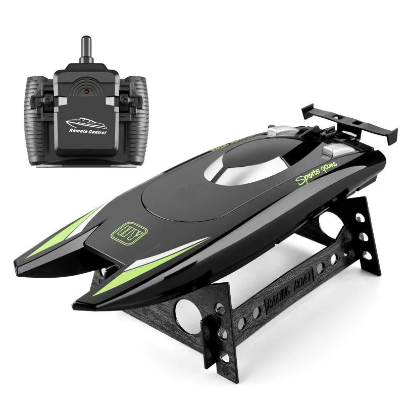 Model 805 Remote Control Racing Boat With 2.4GHz Multi-Player Function - Black