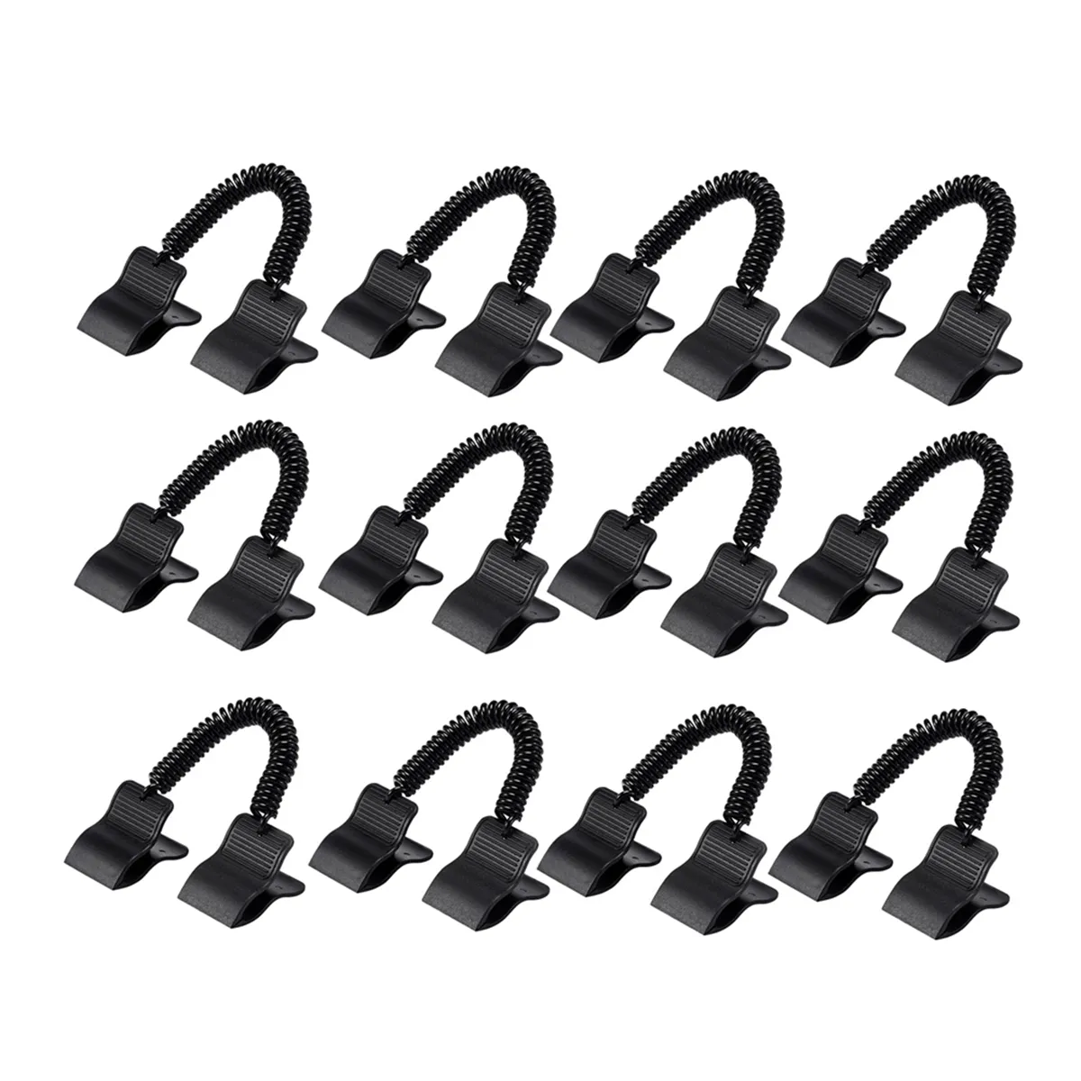 12 Pcs Swimming Pool Cover Clips for Above Ground Pools Solar Cover