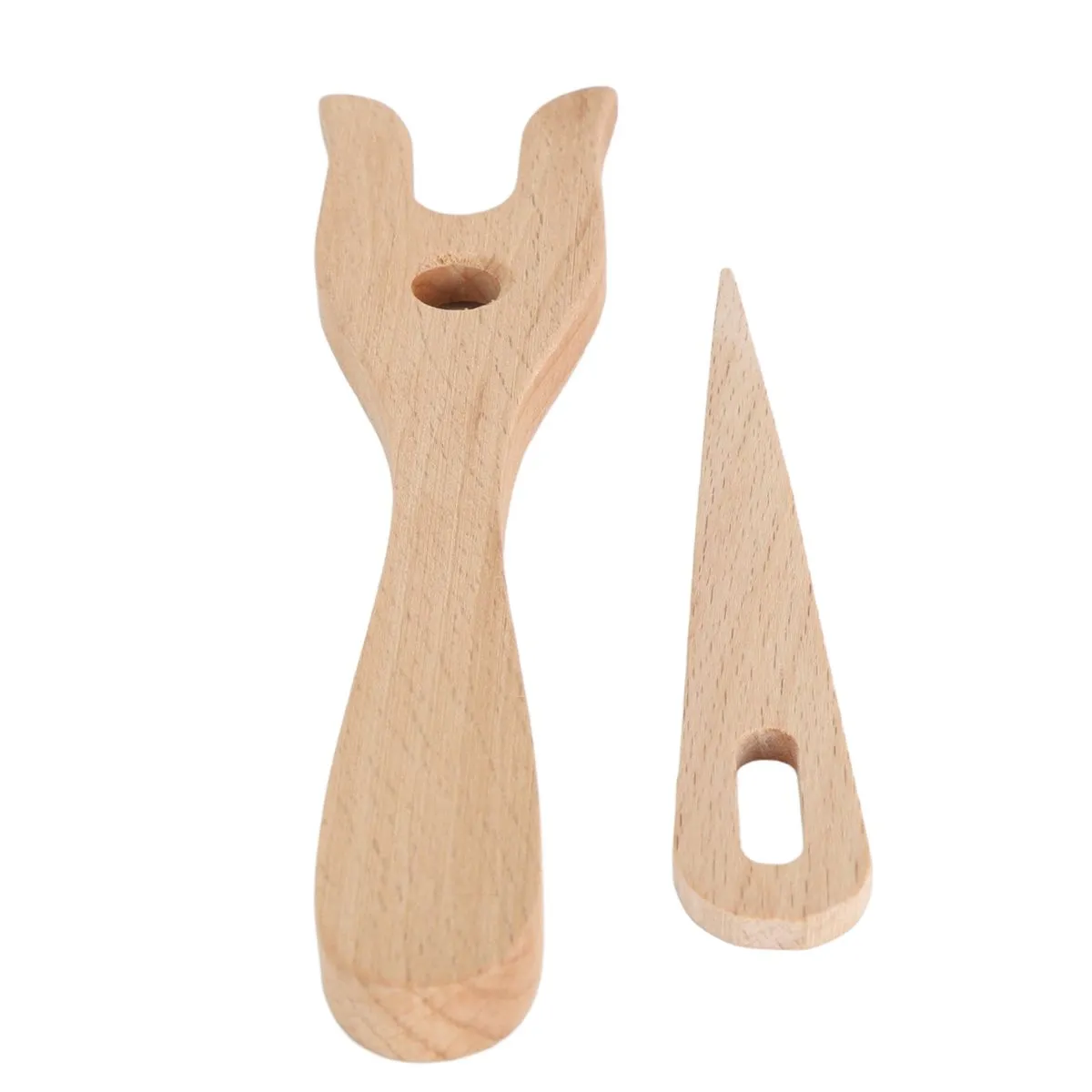 Knitting Fork and Eye Needle Kit 2Pcs
