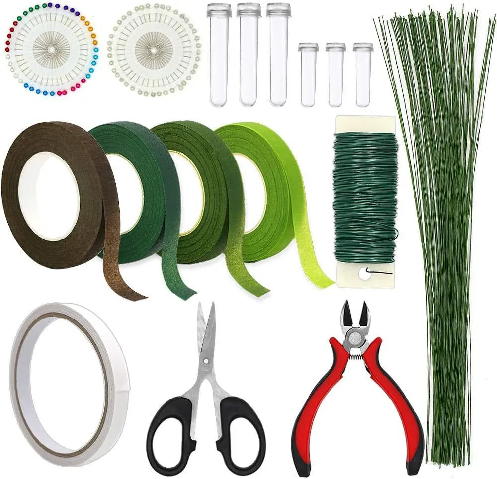 Garden Bonsai Tree Stem Wire Cutter DiYFloral Arrangement Kit Set of 17