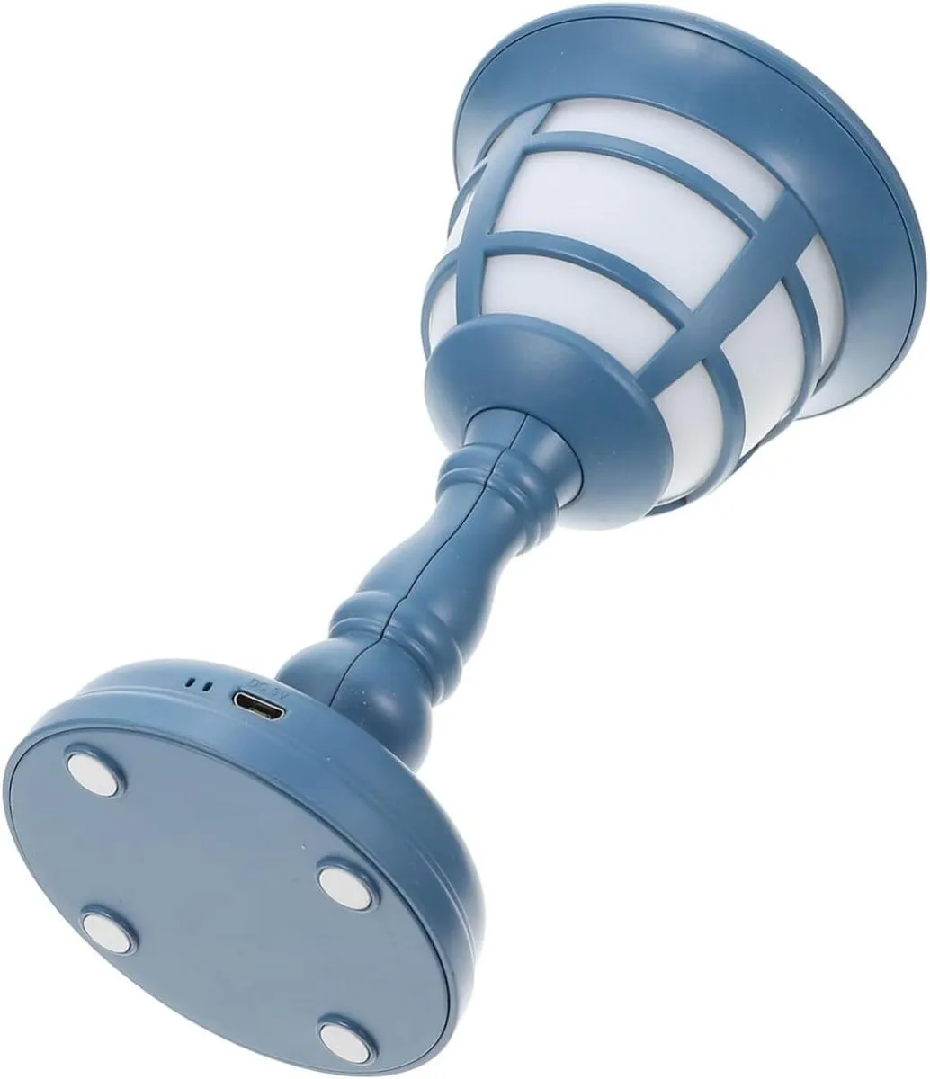 Retro Mini USB Charging Table Lamp with Dimmable Warm Light Creative