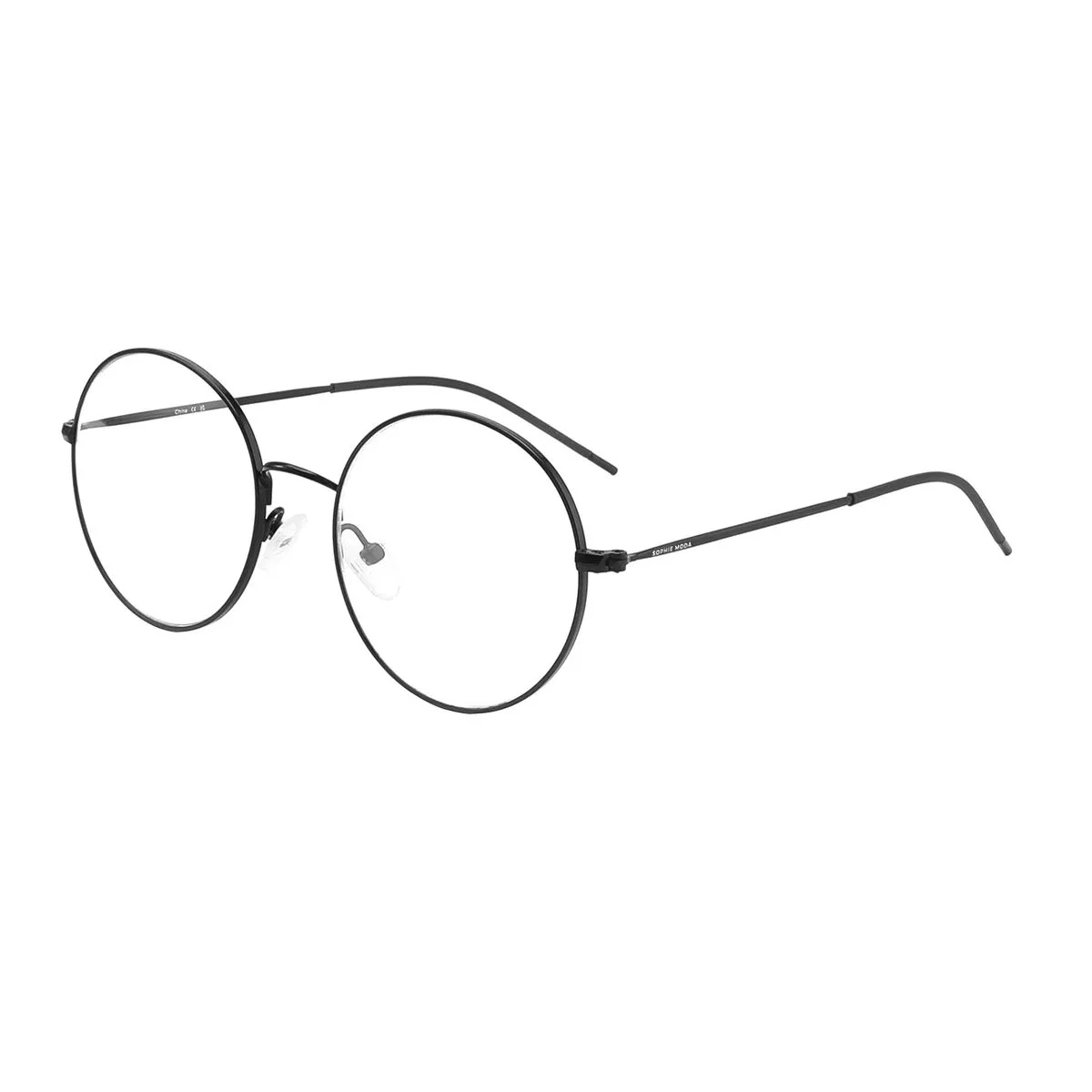 Sophie Moda - Anti-Blue Light Glasses: La Moda - Black