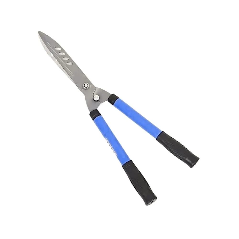 Retractable Garden Hedge Shears with Telescopic Handles - Blue, Black
