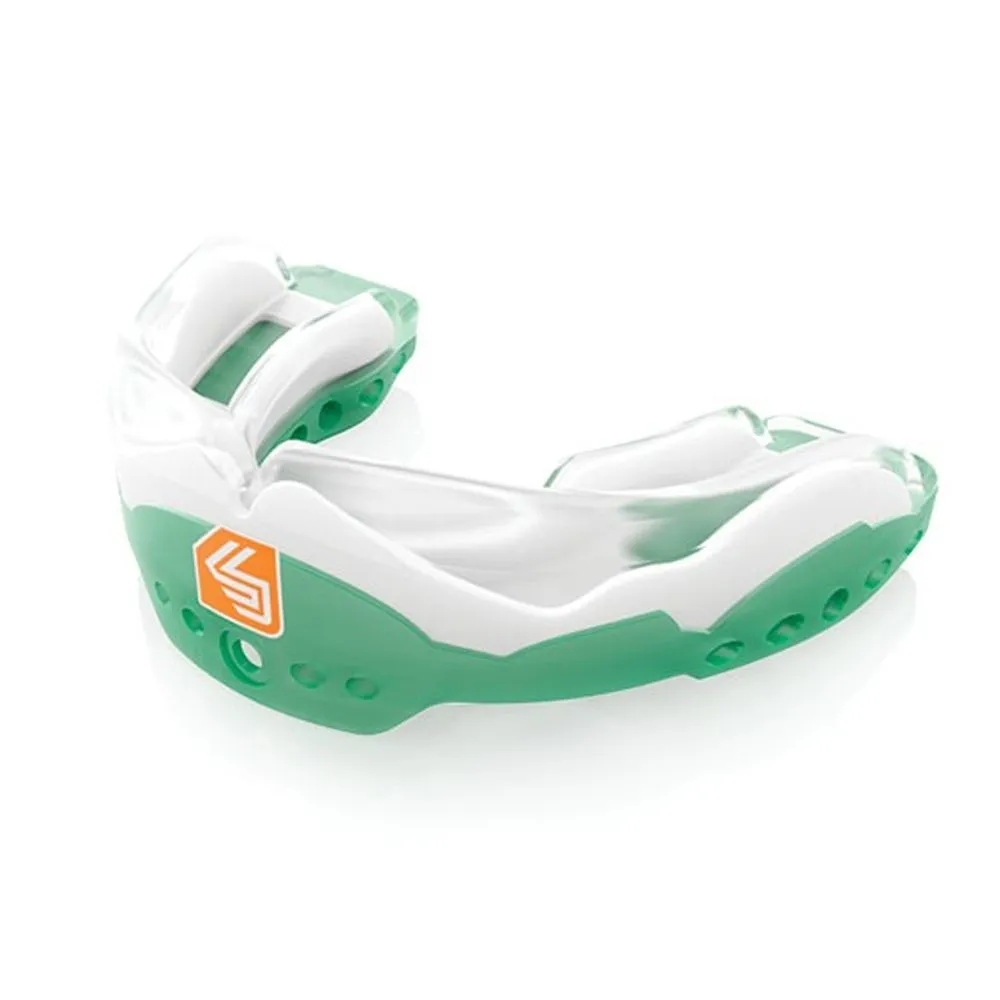 Shock Doctor Ultra 2 STC Adult Mouth Guard - Green, White