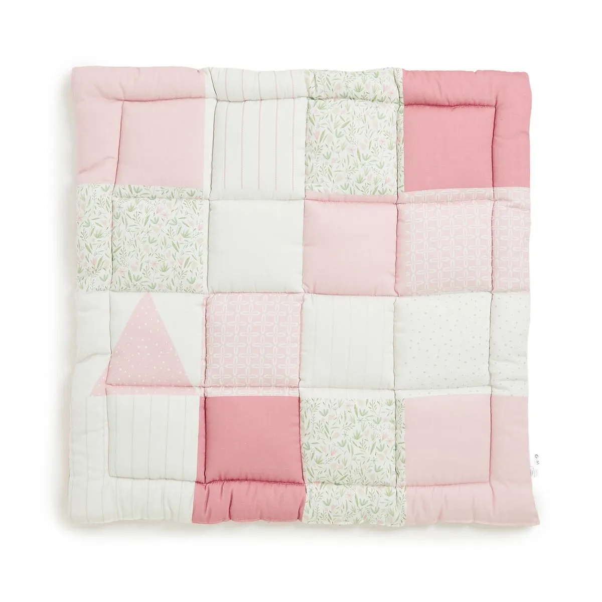 George & Mason Baby - Quilted Playmat - Floral