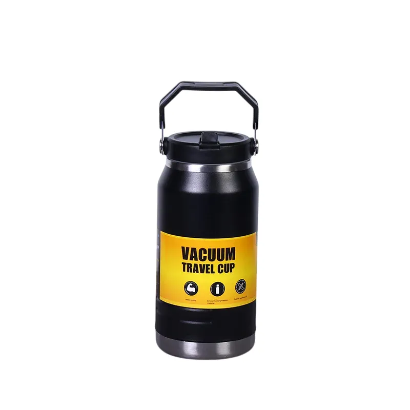 Large Capacity 304 Stainless Steel Outdoor Portable Insulation Tank - Black