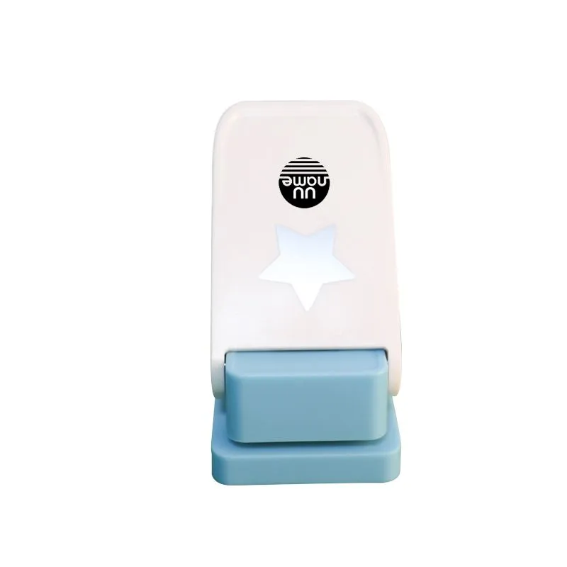 Uuname 1 Inch 25mm Size Craft Mini Fancy Punch Hole Embossing Puncher-Star