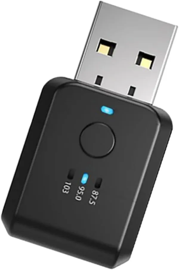 Bluetooth 5.1 Fm Transmitter Car USB Adapter Dual Charger
